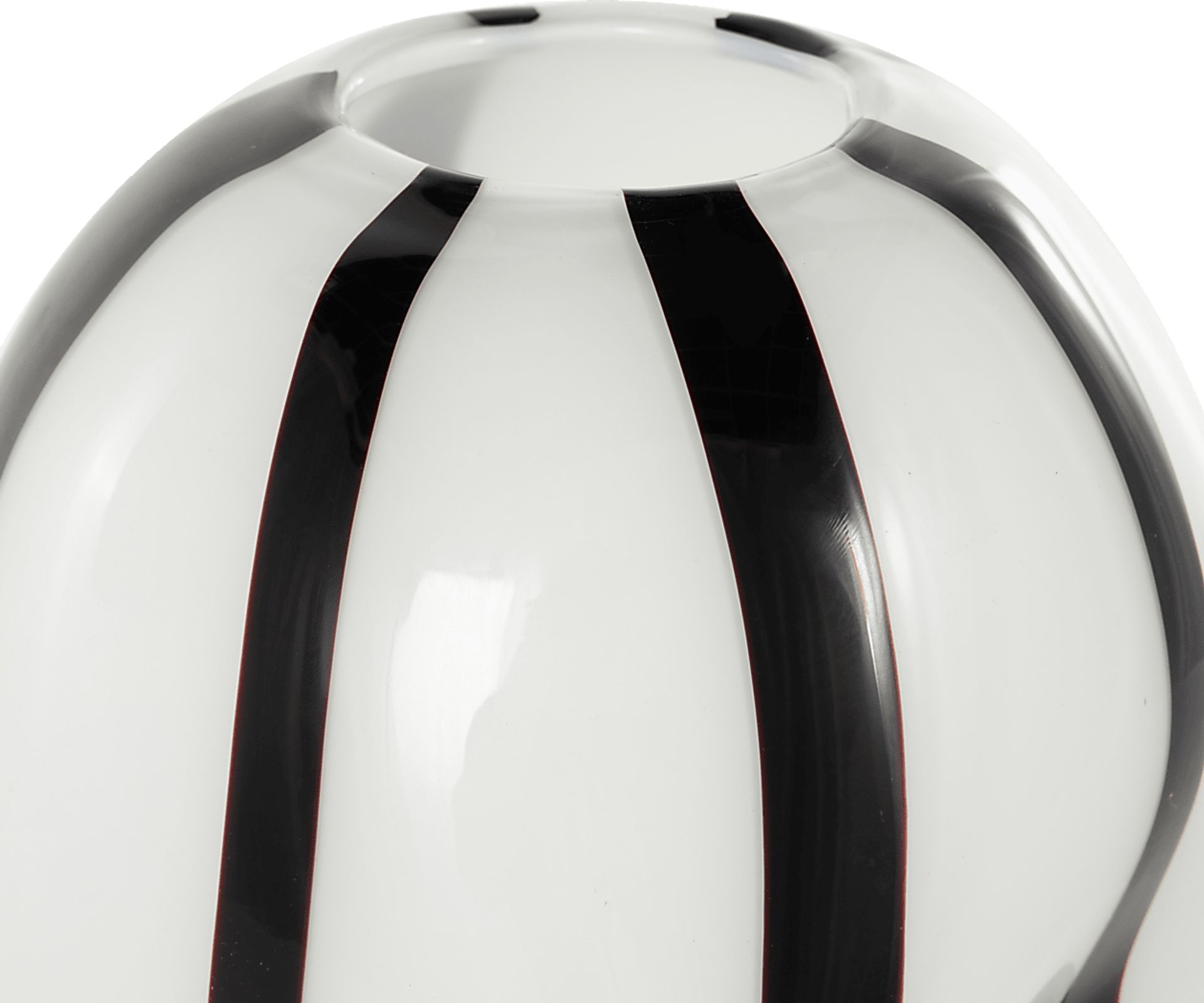 Kesol II White/Black Vase - Image 3