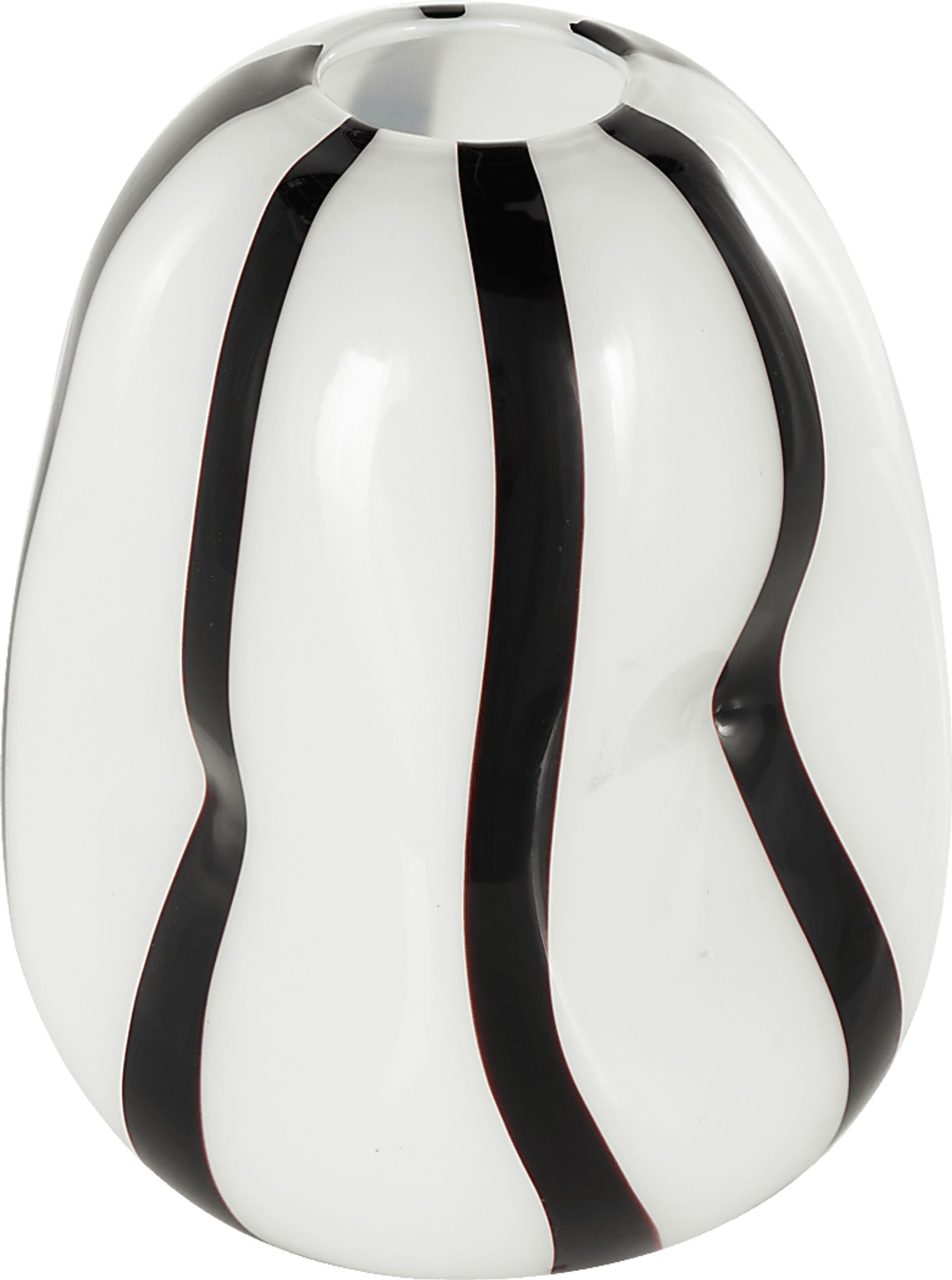 Kesol II White/Black Vase - Image 6