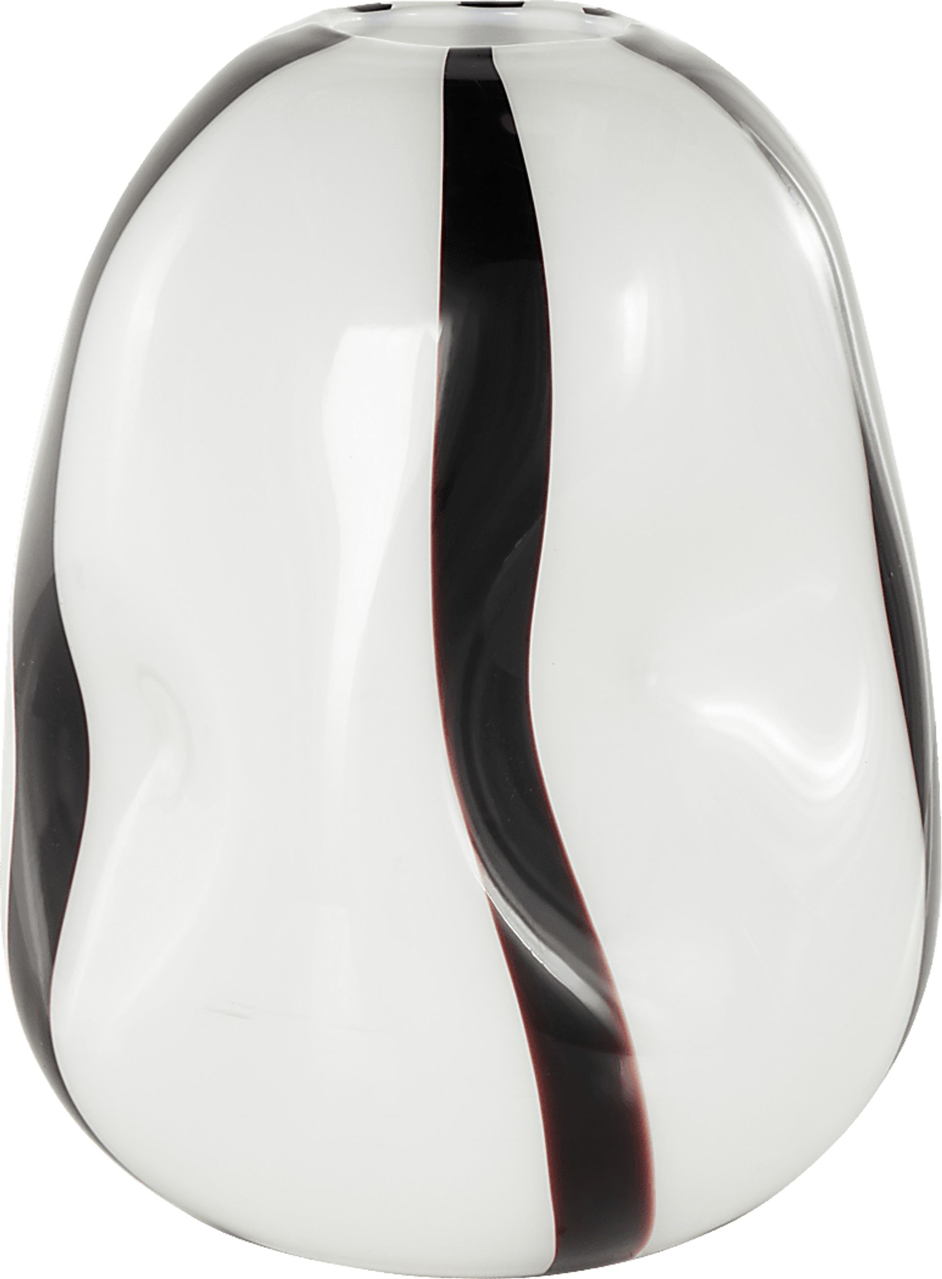 Kesol II White/Black Vase - Image 8