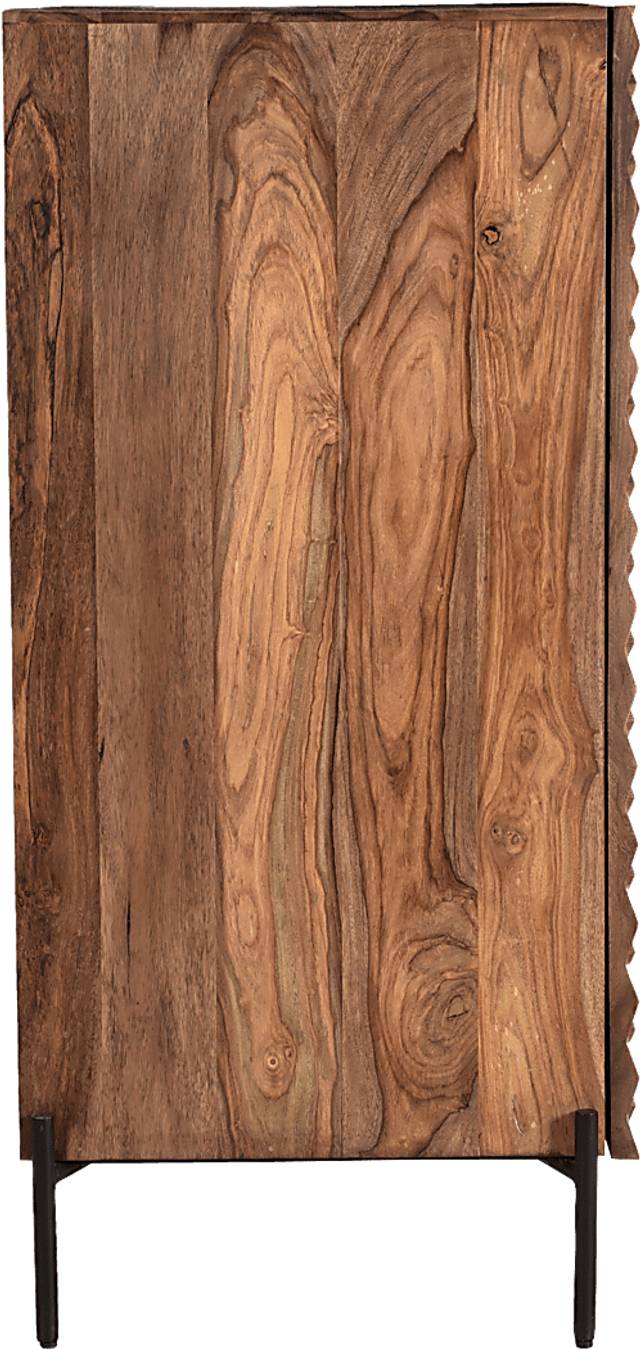 Kessell Brown Bar Cabinet - Thumbnail - Image 7