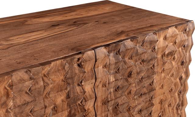 Kessell Brown Bar Cabinet - Thumbnail - Image 9