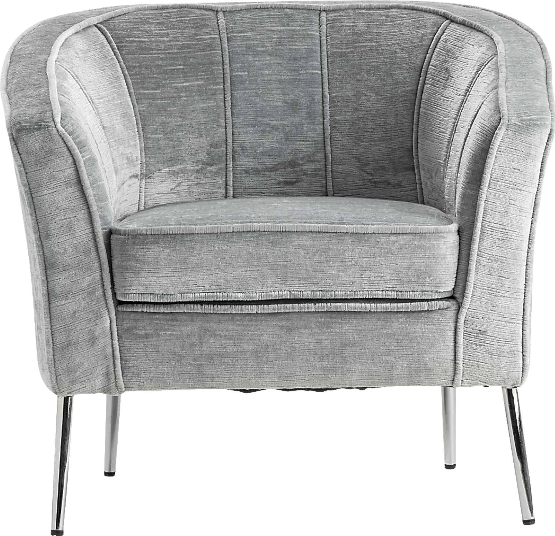 Kesswood Gray Accent Chair - Image 2
