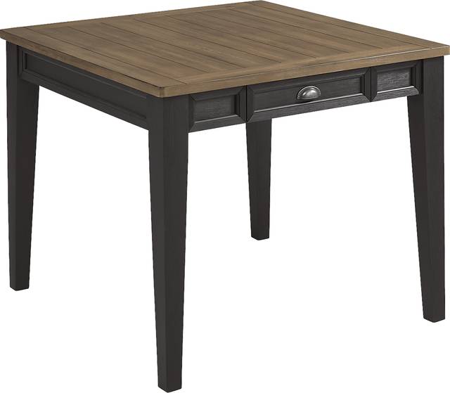 Keston Black Square Dining Table - Thumbnail - Image 1