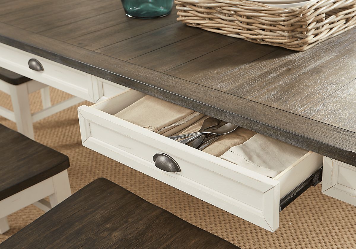 Keston white colors white dining table rooms to go