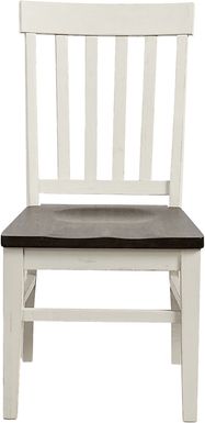 Keston White Side Chair