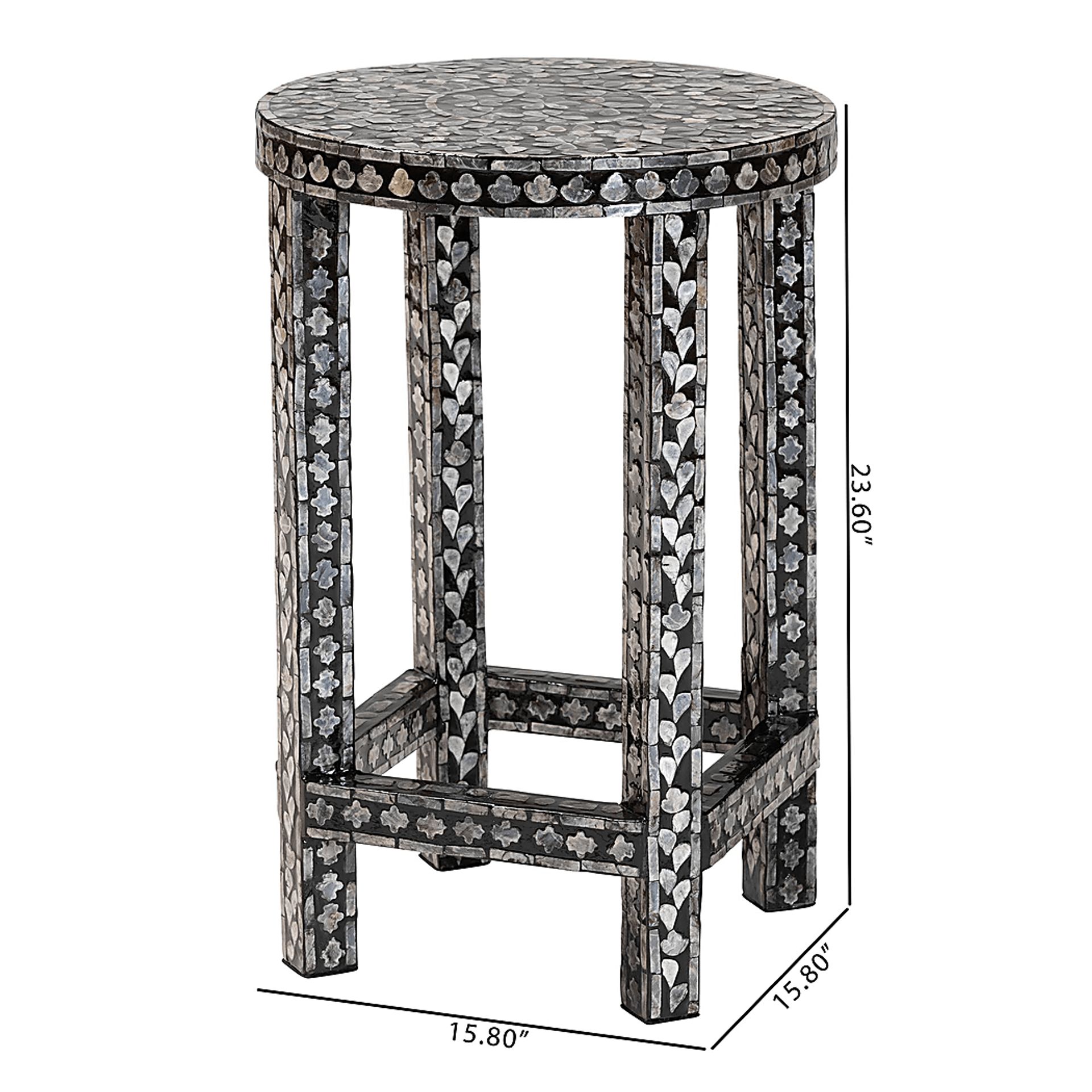 Kestrely Black End Table - Image 8
