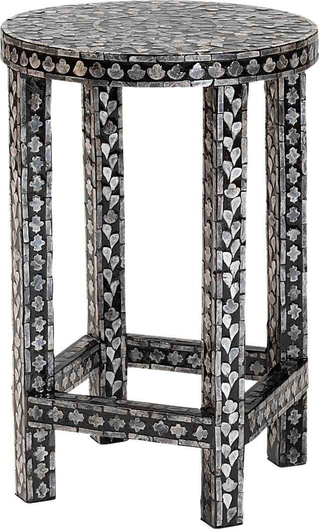 Kestrely Black End Table - Thumbnail - Image 1
