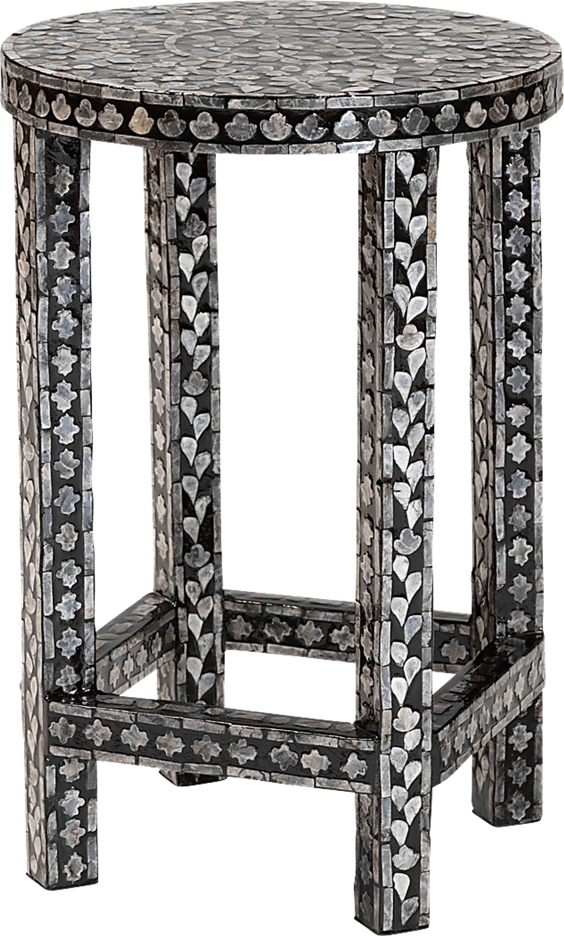 Kestrely Black End Table - Image 1