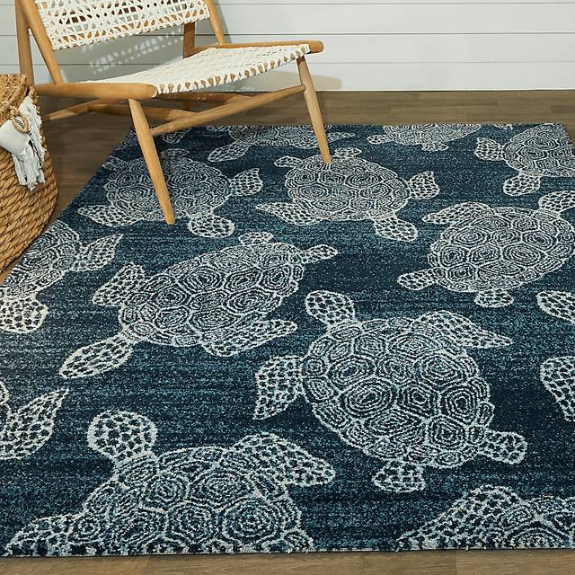 Kestwick Blue 7'10 x 10' Rug - Thumbnail - Image 2