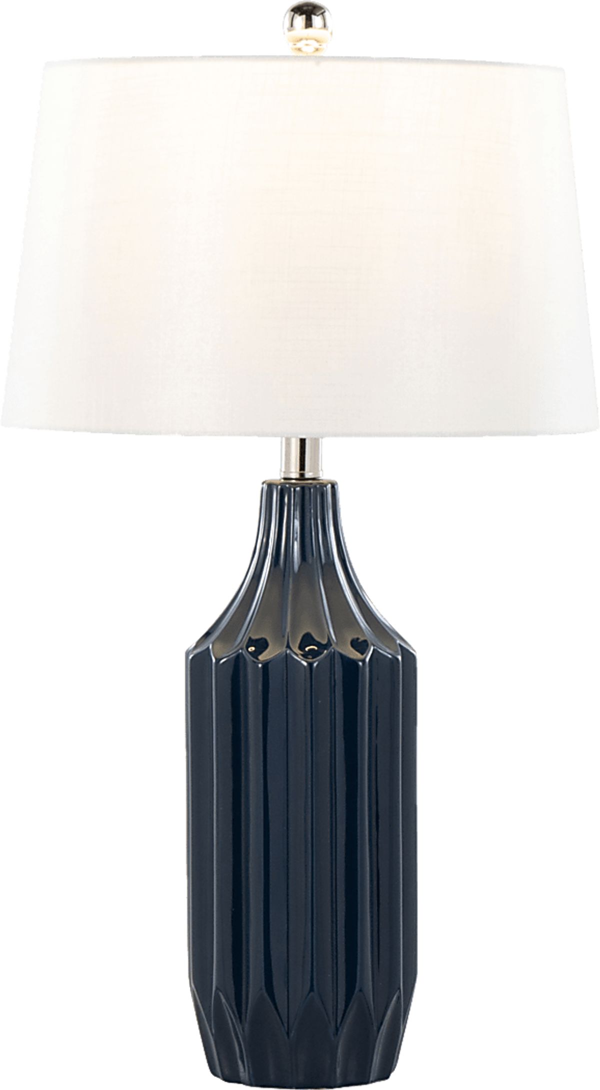 Keswick Land Navy Blue Table Lamp | Rooms to Go