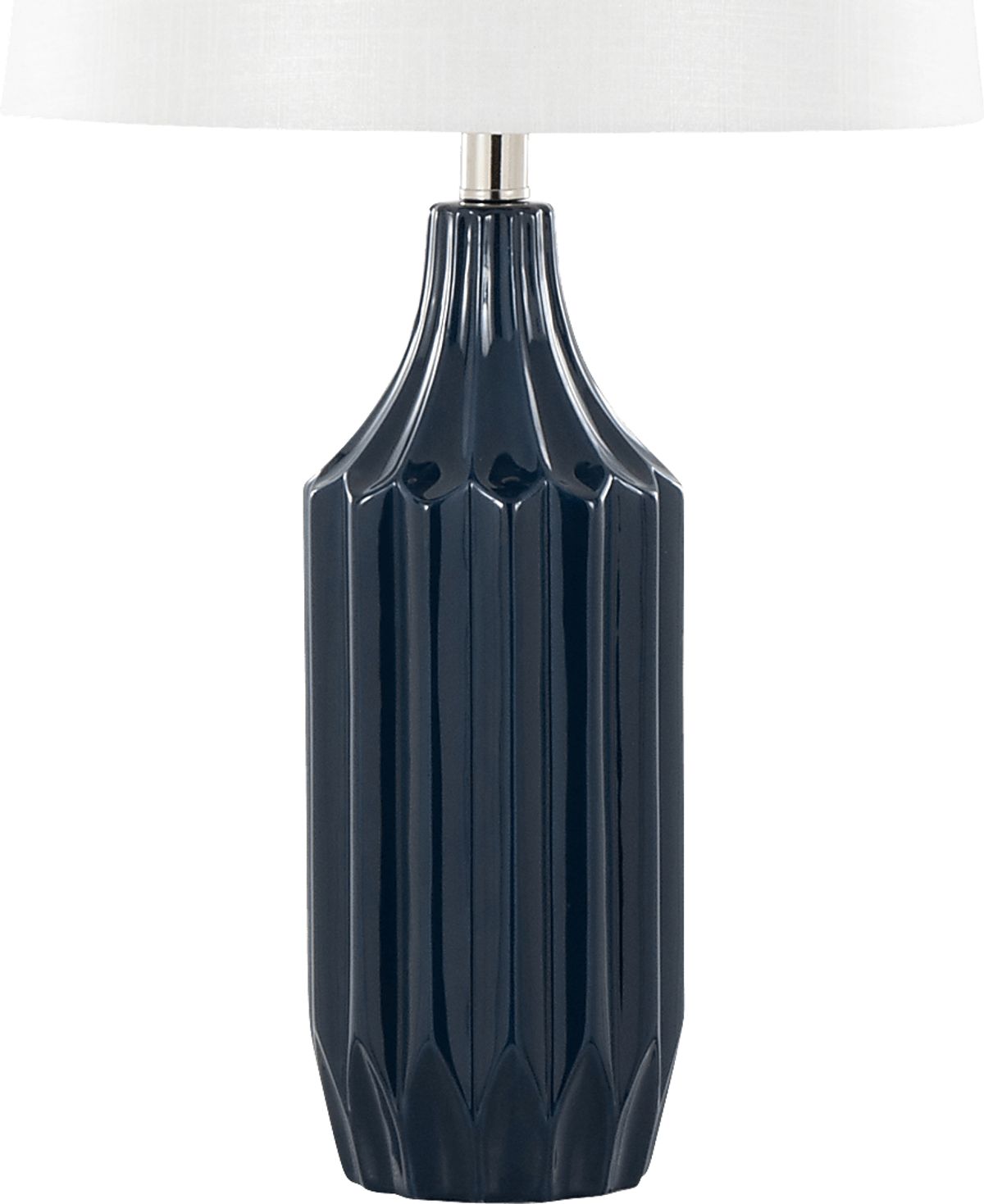Keswick Land Navy Blue Table Lamp | Rooms to Go