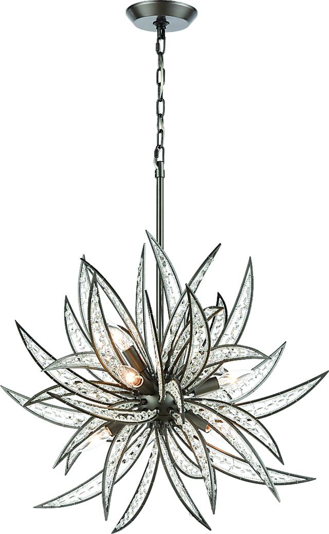 Keswick Lane Nickel Chandelier - Thumbnail - Image 1
