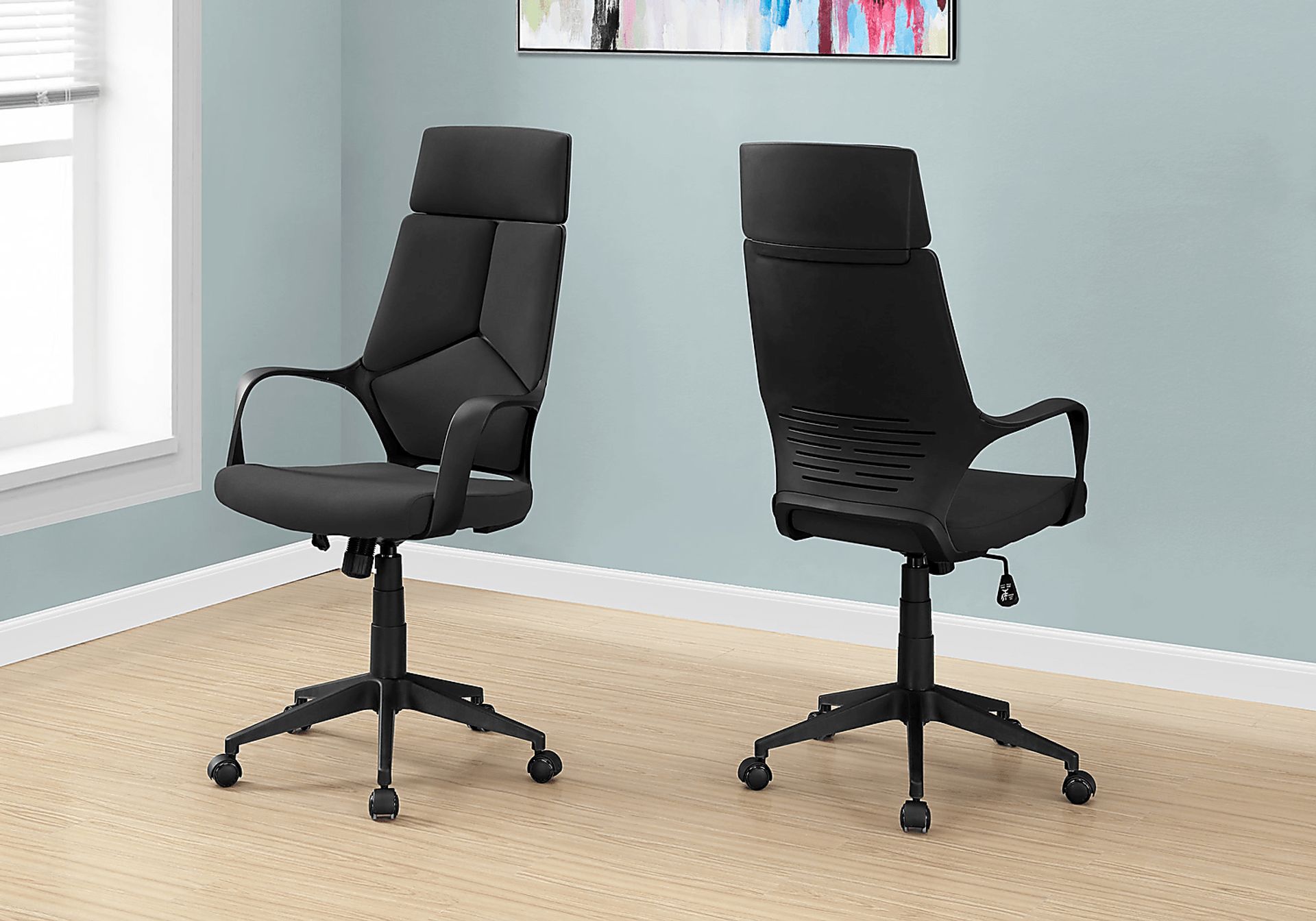 Ketchwood Black Desk Chair - Image 3