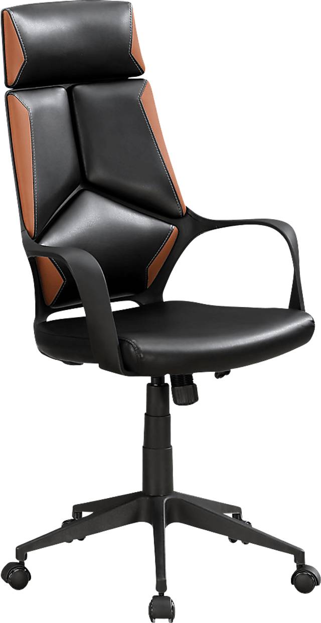 Ketchwood Brown Desk Chair - Thumbnail - Image 1