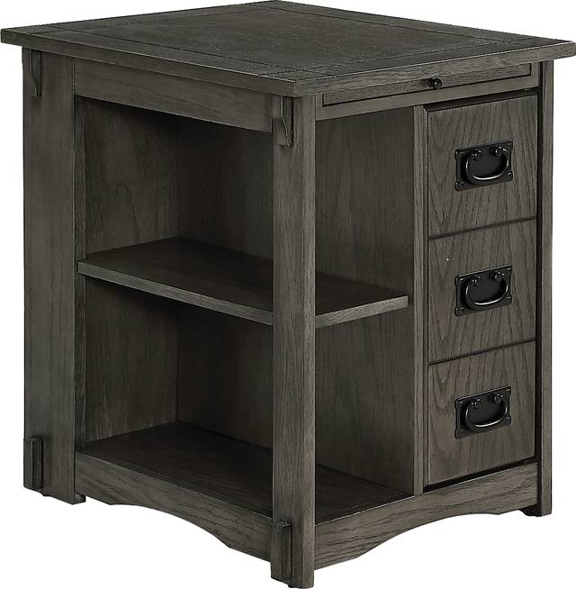 Ketura Gray End Table - Thumbnail - Image 1