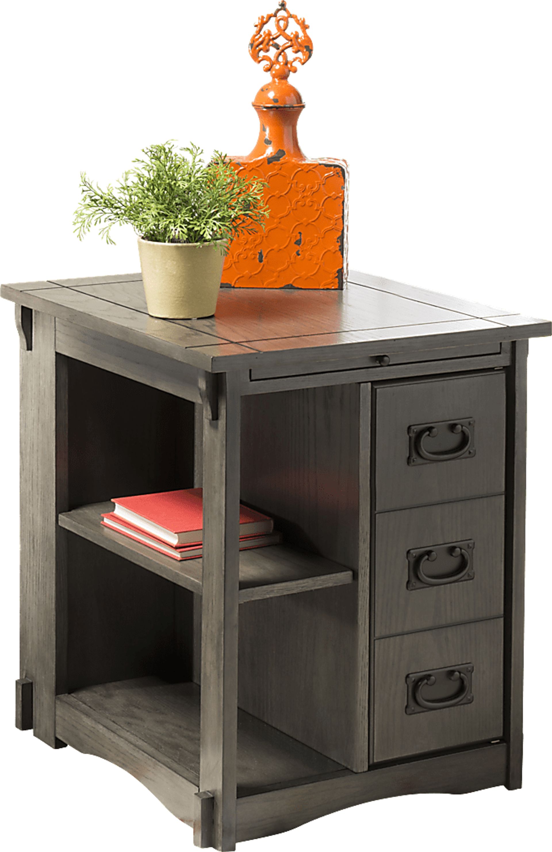 Ketura Gray End Table - Image 1