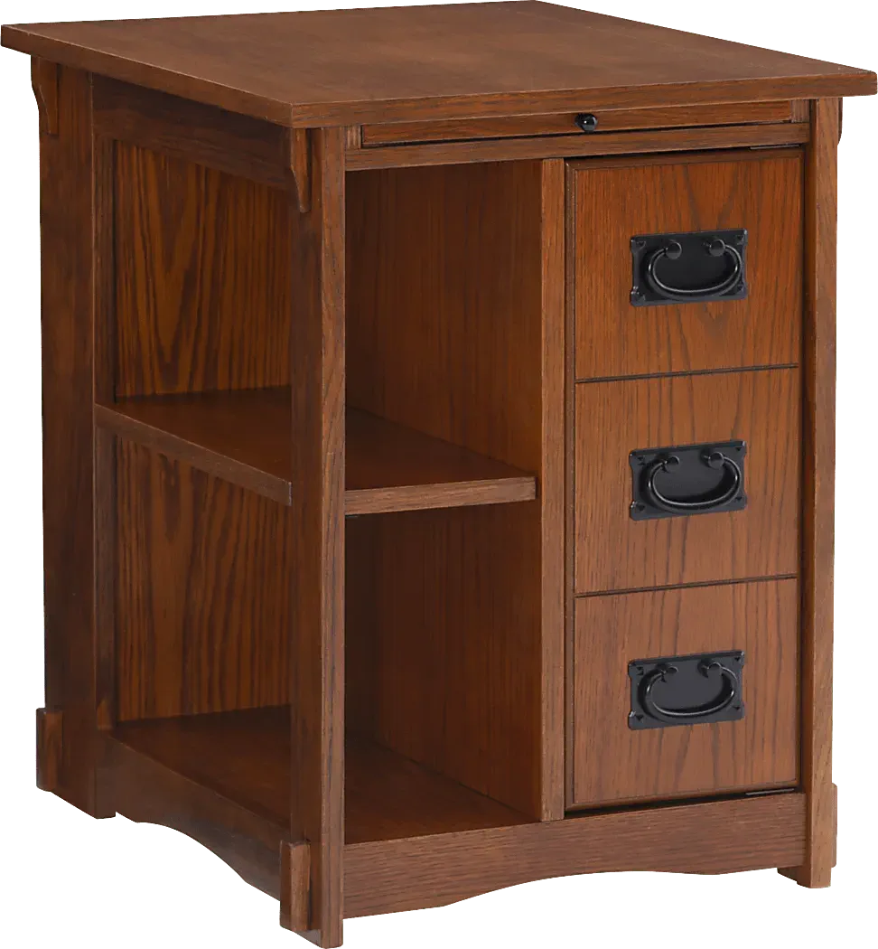 Ketura Oak Dark Wood,Light Wood End Table Rooms to Go