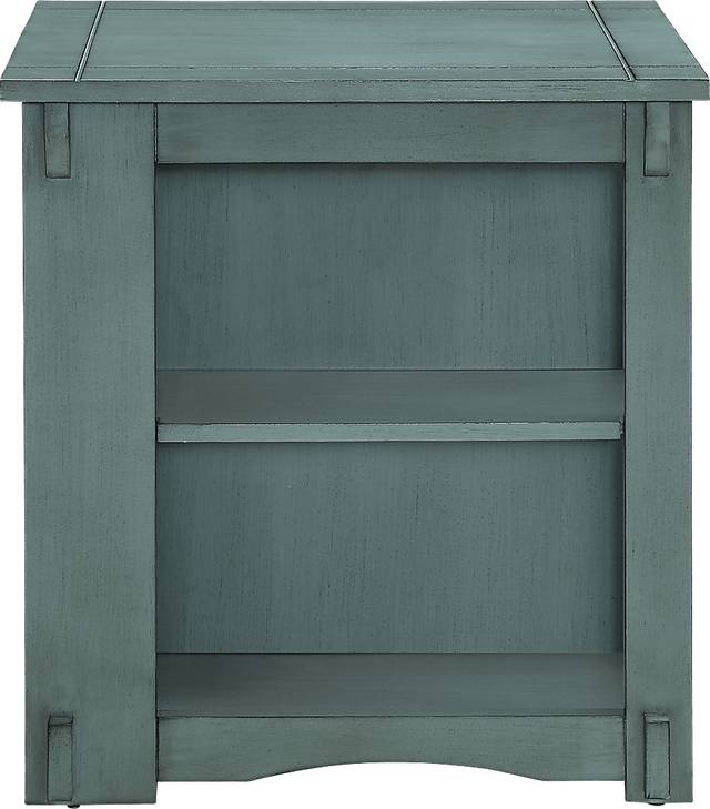 Ketura Teal End Table - Thumbnail - Image 2