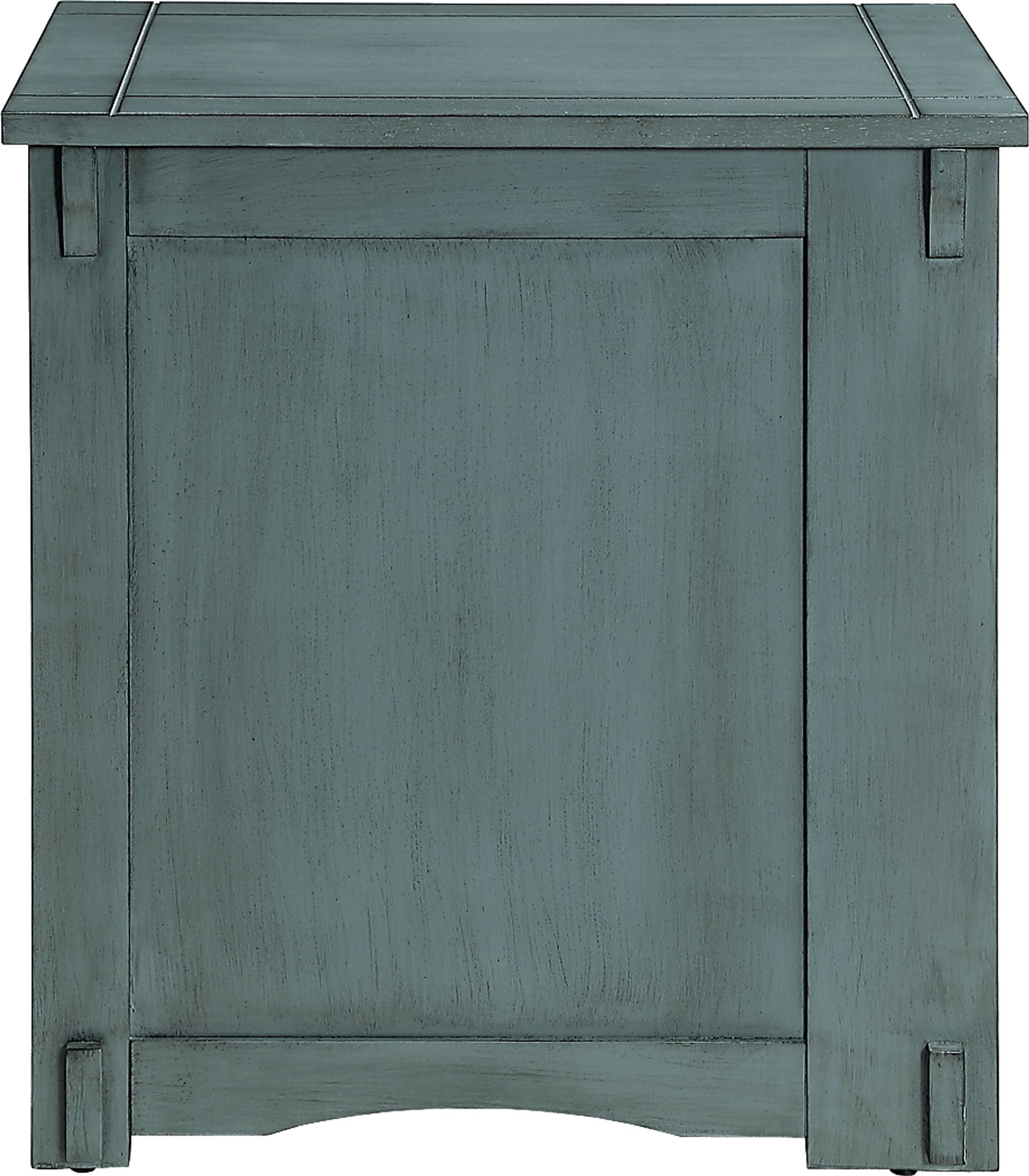 Ketura Teal End Table - Image 3