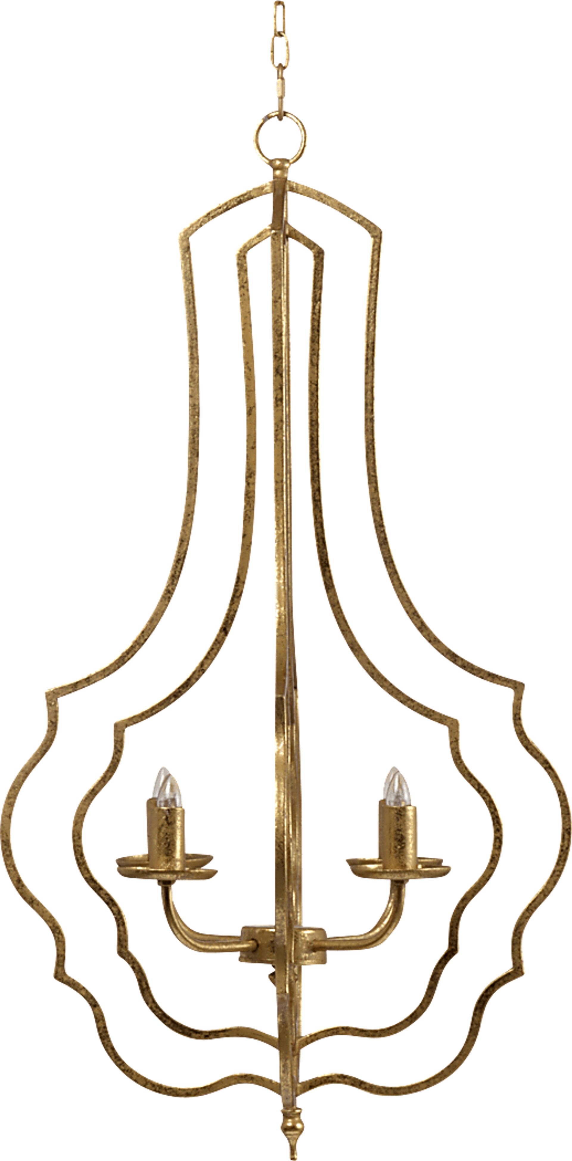 Kewanee View Gold Chandelier - Image 2