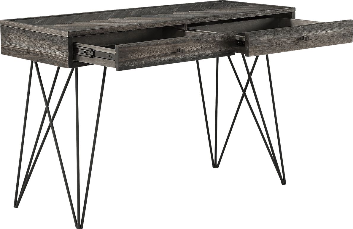Kewen Gray Console Table