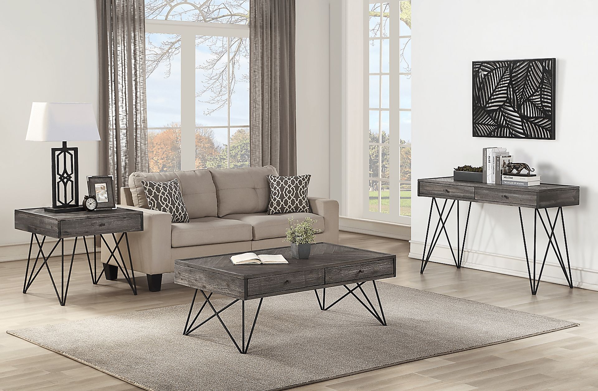 Kewen Gray Console Table - Image 6