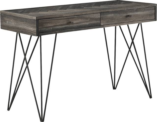 Kewen Gray Console Table - Thumbnail - Image 1
