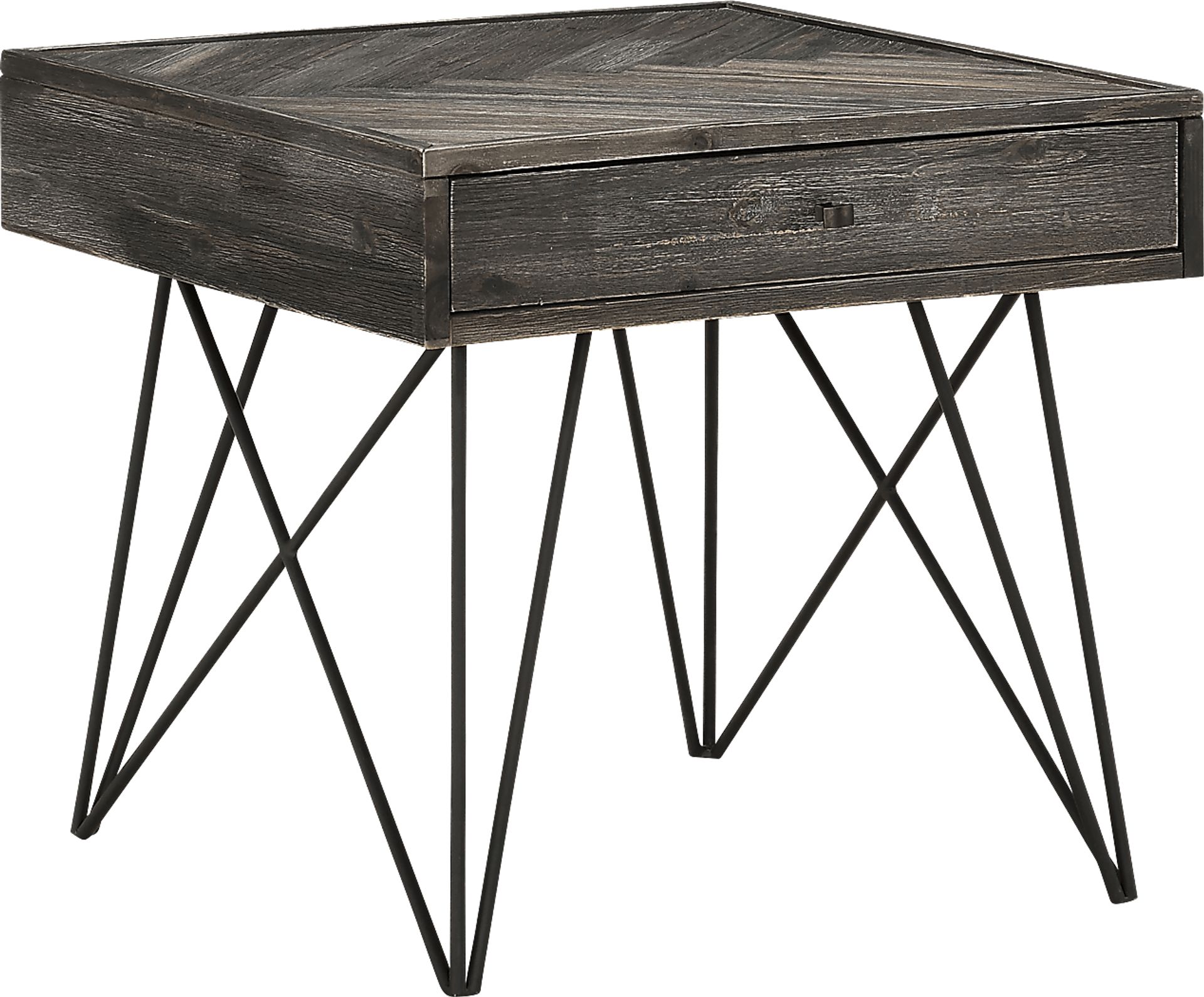 Kewen Gray End Table - Image 1