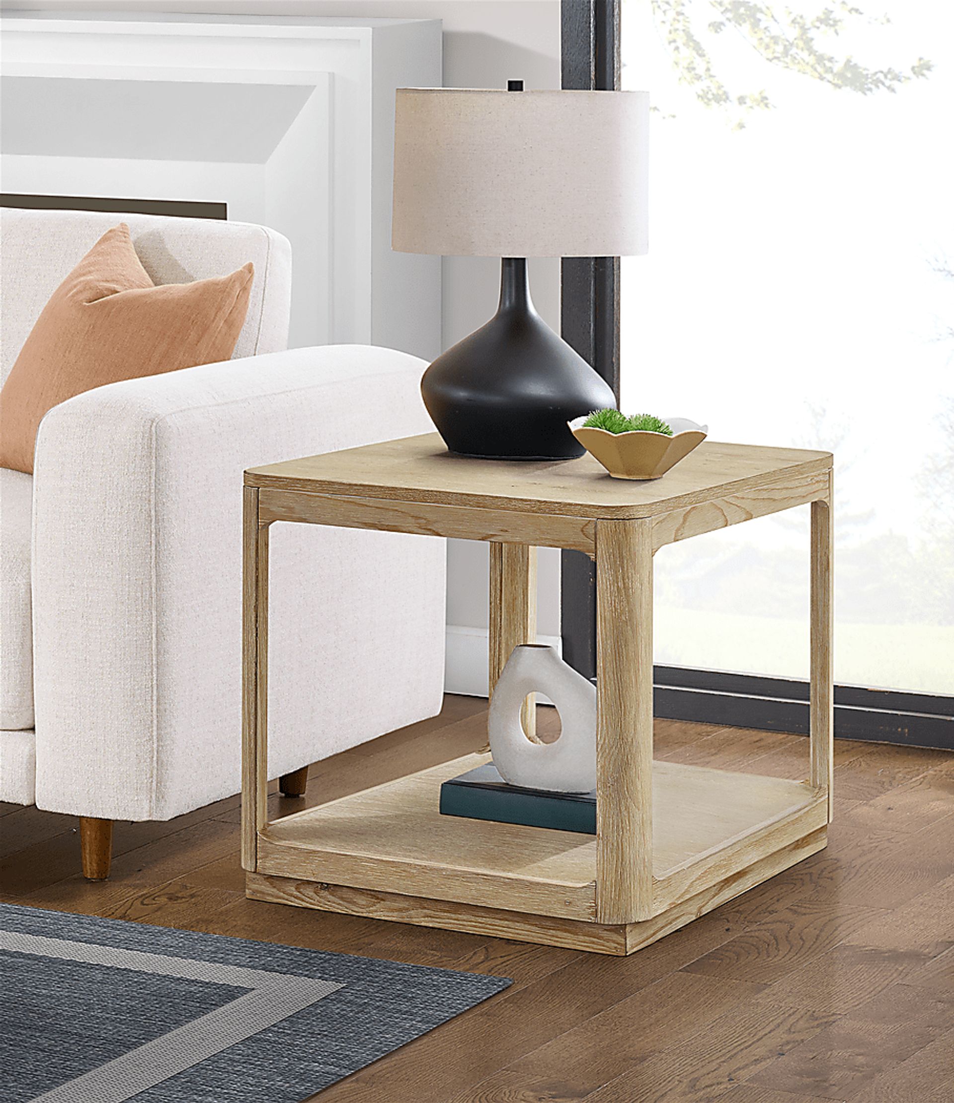 Keyhan Natural End Table - Image 2