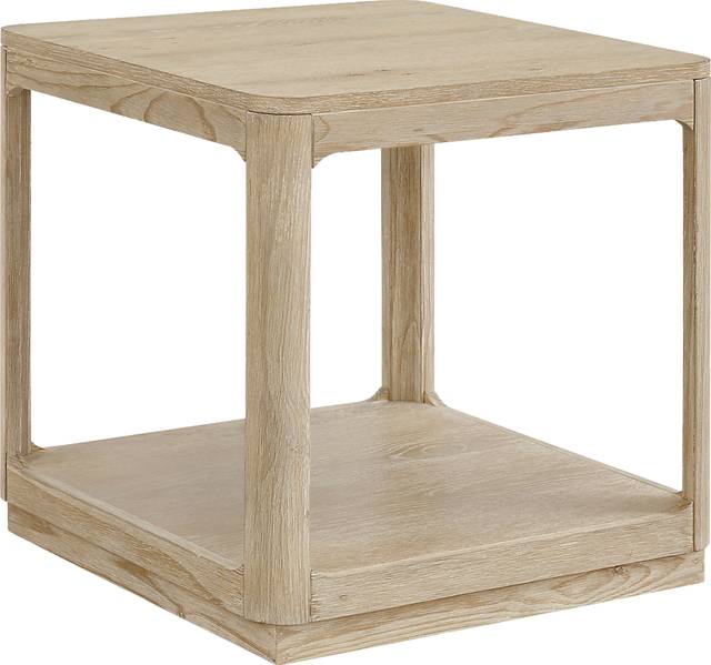 Keyhan Natural End Table - Thumbnail - Image 1