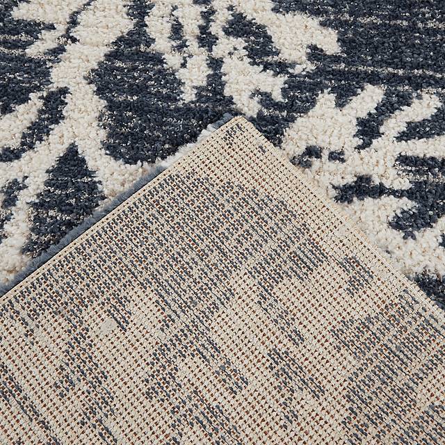 Keymar Blue 5'3 x 7' Rug - Thumbnail - Image 3