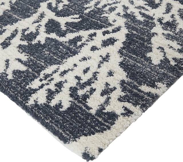 Keymar Blue 5'3 x 7' Rug - Thumbnail - Image 4