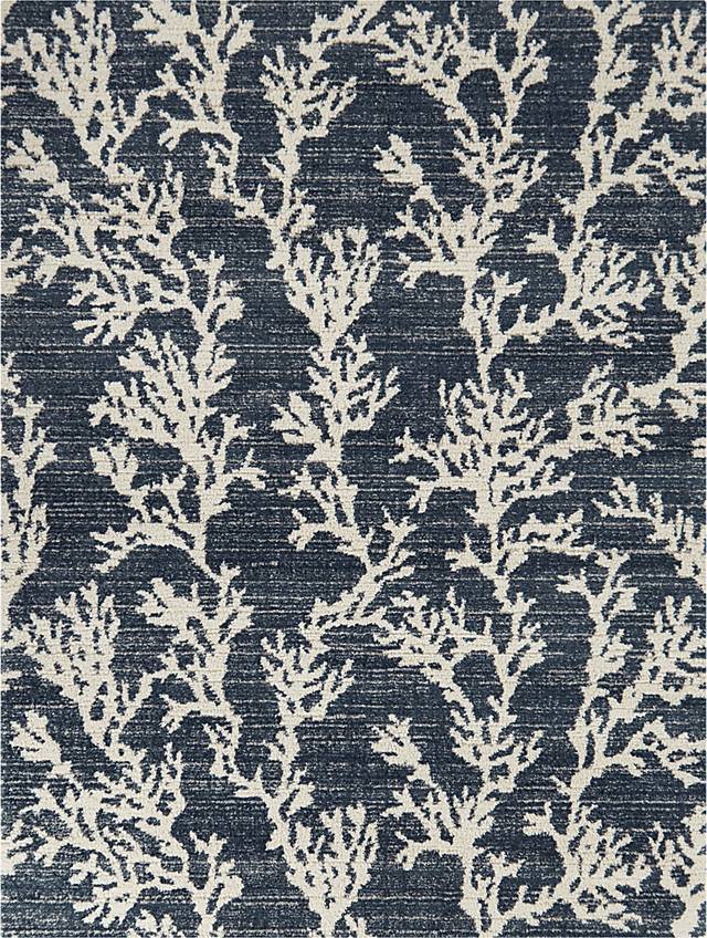 Keymar Blue 5'3 x 7' Rug - Thumbnail - Image 1