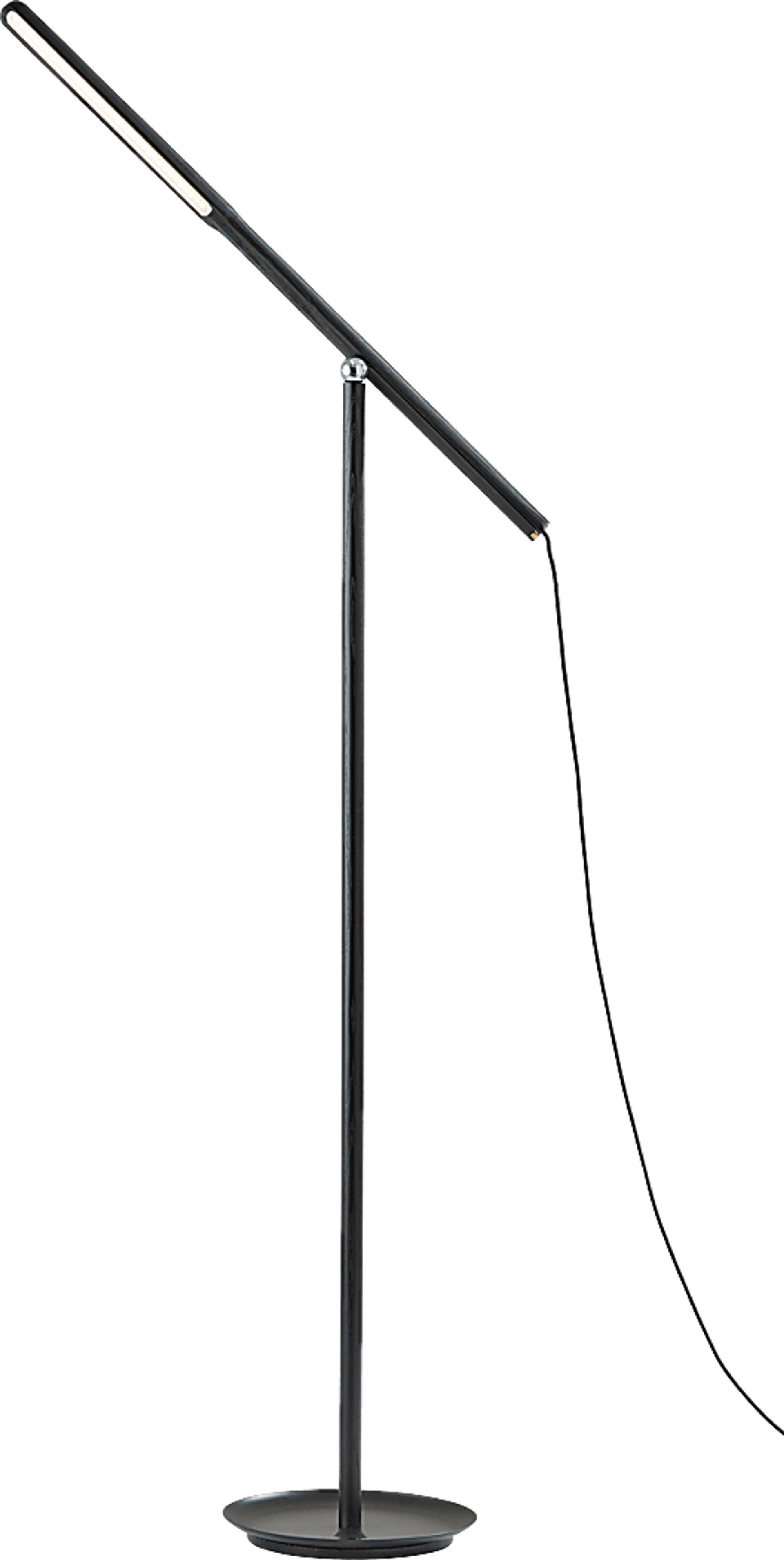 Keystone Court Black Floor Lamp - Image 1
