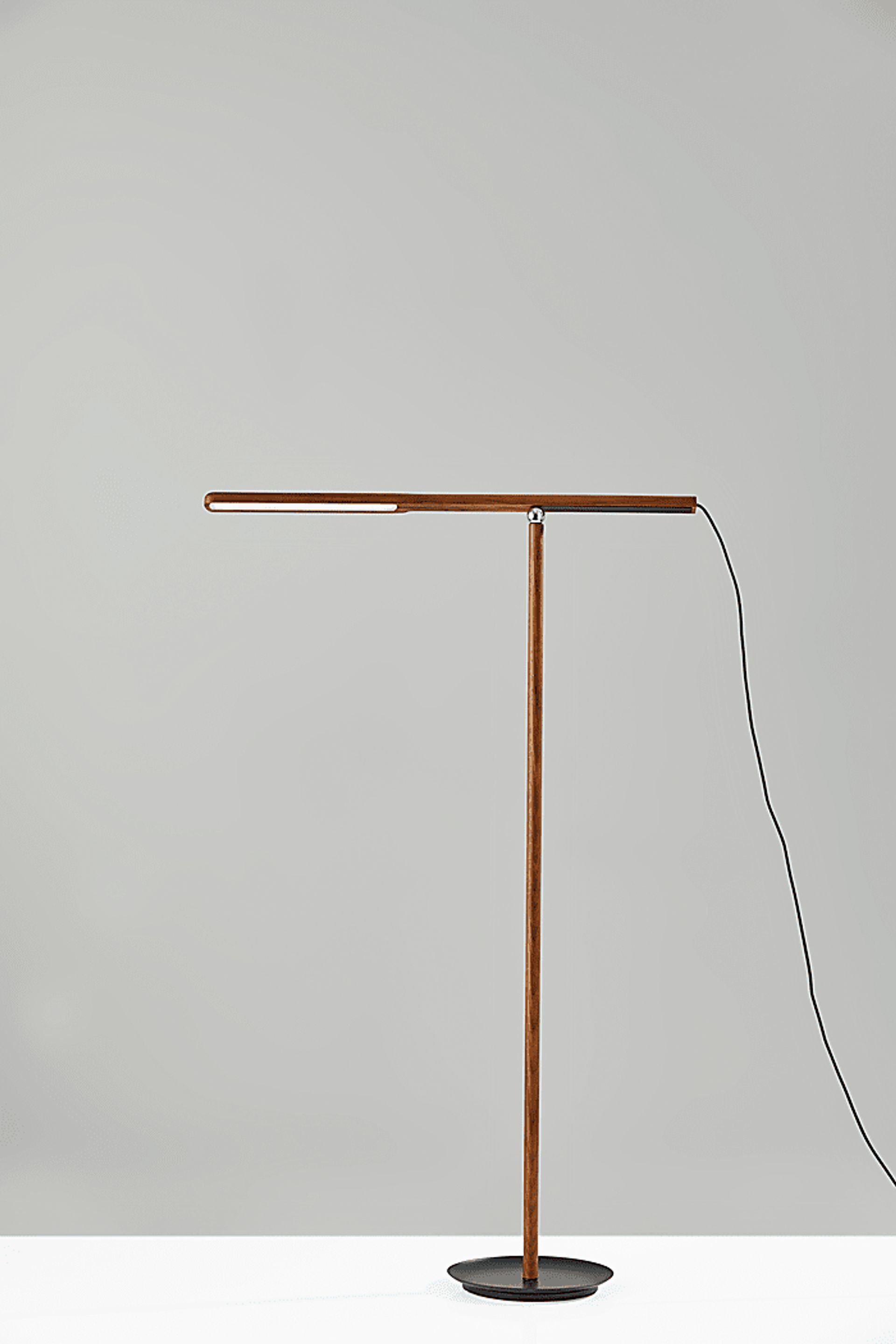 Keystone Court Walnut Floor Lamp - Image 4