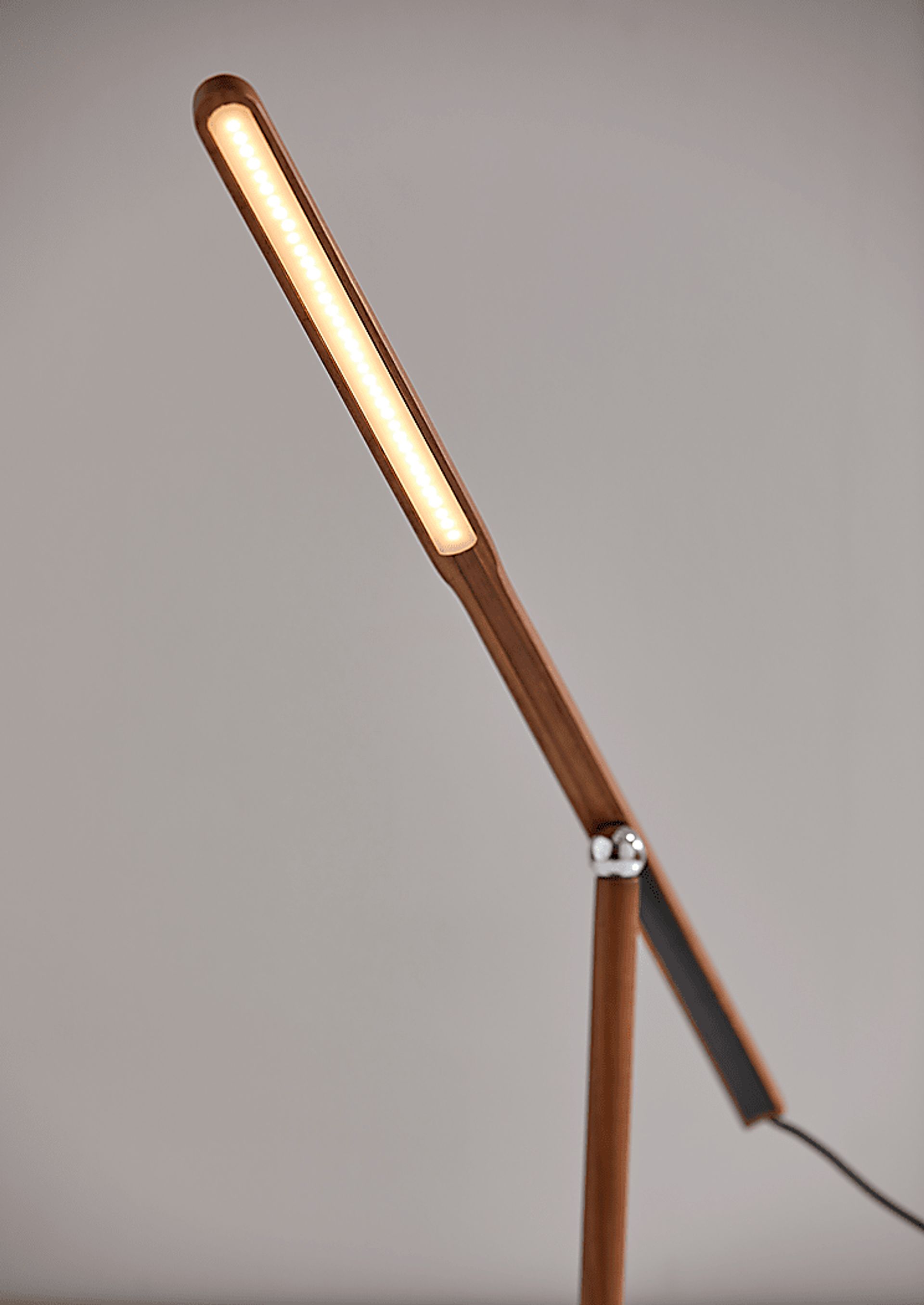 Keystone Court Walnut Lamp - Image 4