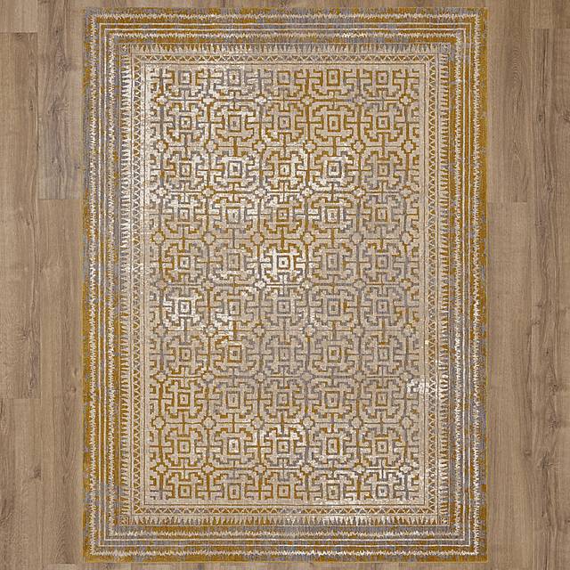 Khalida Gold 8' x 11' Rug - Thumbnail - Image 4