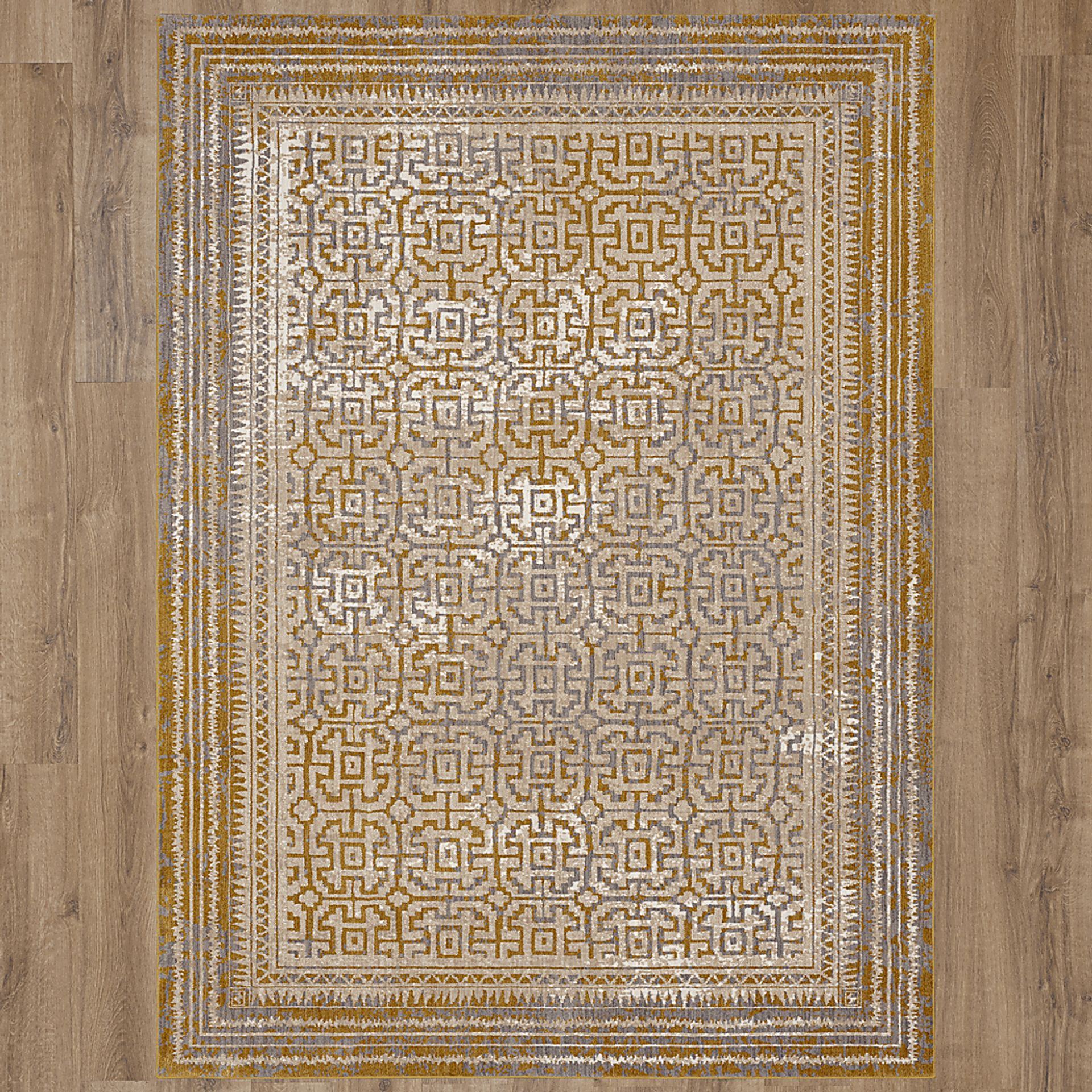 Khalida Gold 8' x 11' Rug - Image 4