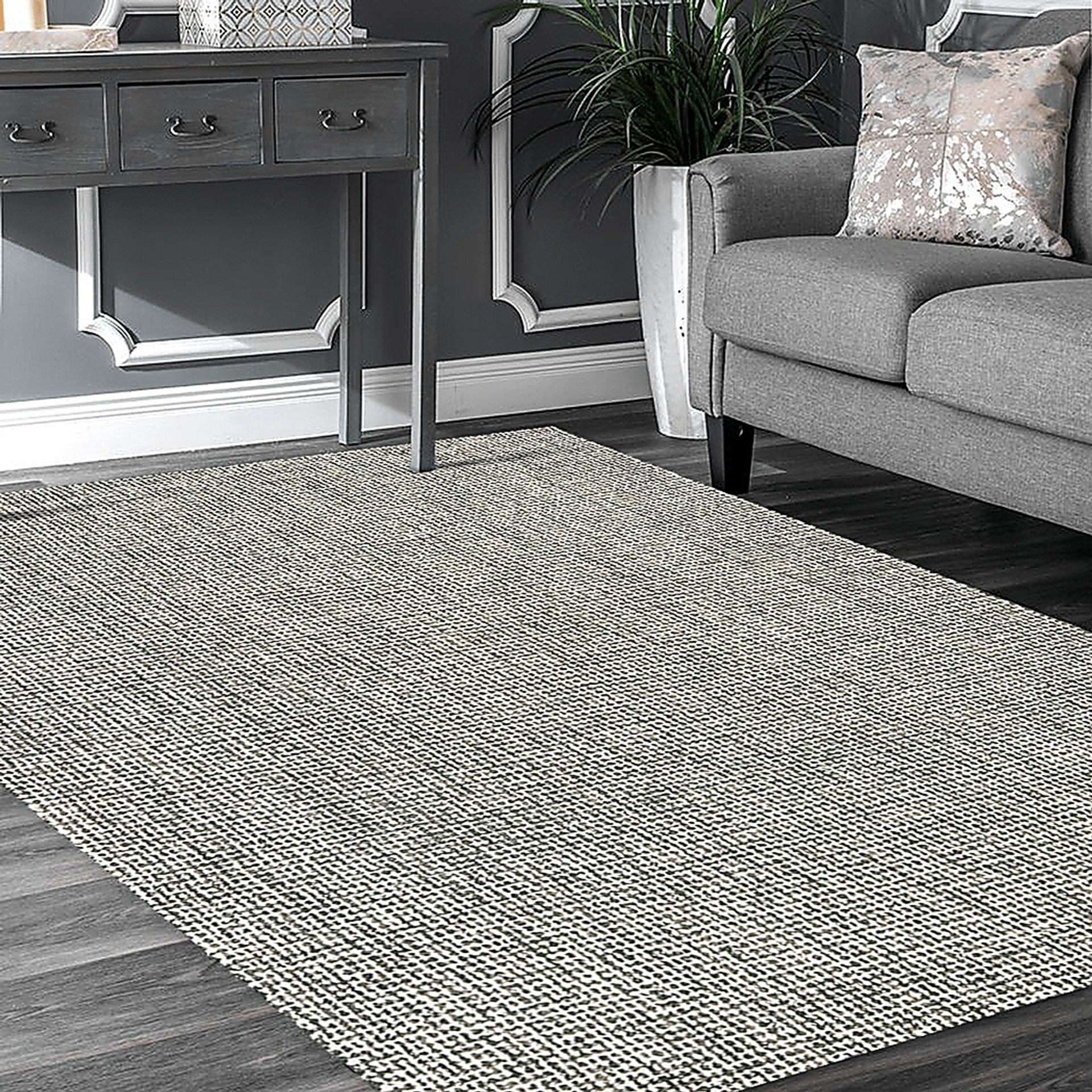 Khamari Gray 5' x 7'9 Rug - Image 3