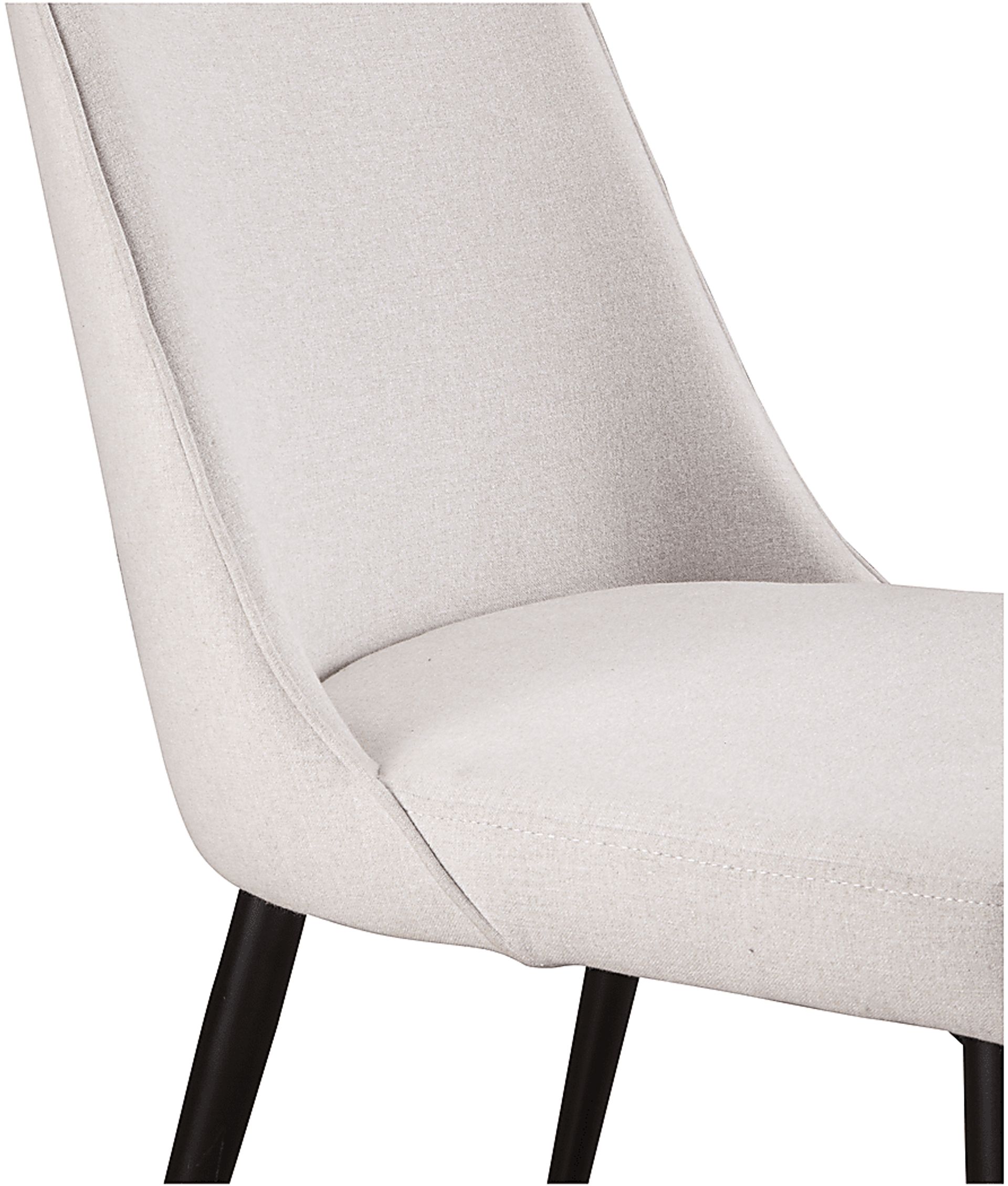 Khett White Side Chair, Set of 2 - Image 5