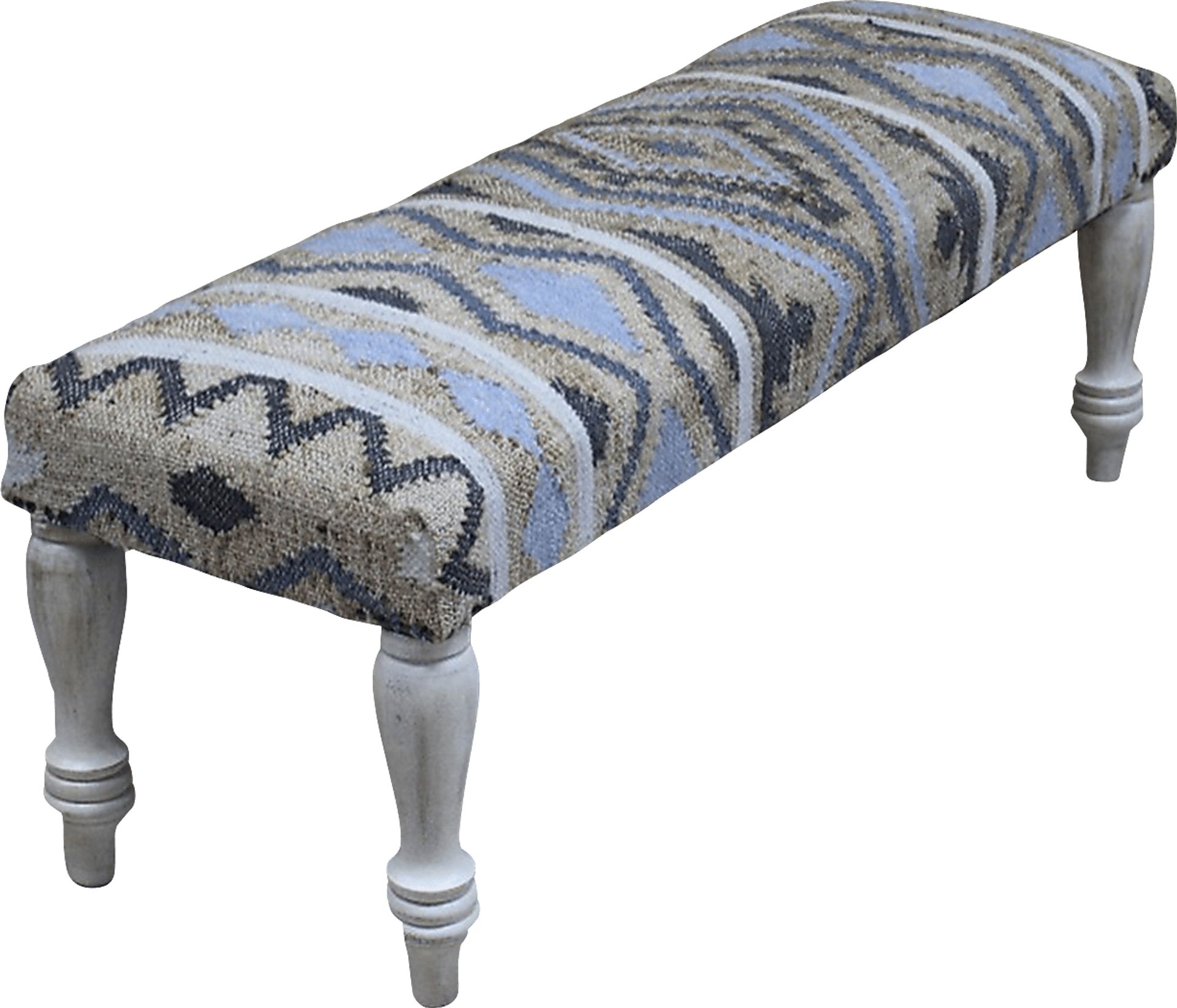 Khodae Blue/Natural Bench - Image 3