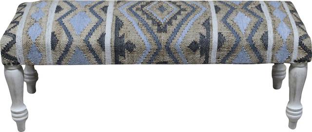 Khodae Blue/Natural Bench - Thumbnail - Image 4