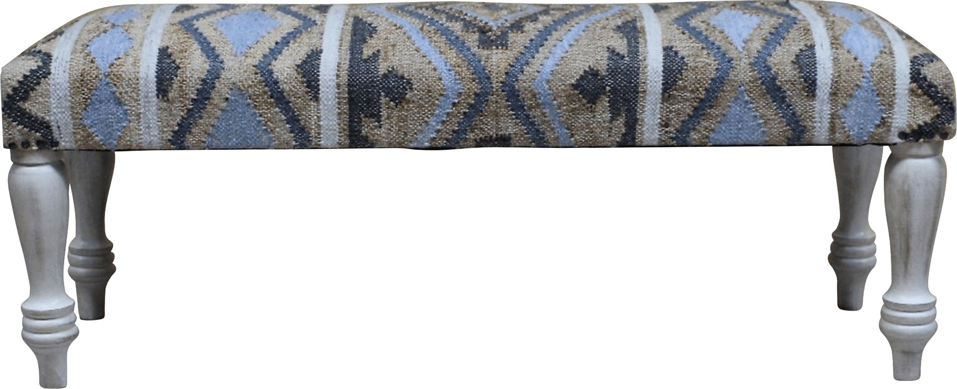 Khodae Blue/Natural Bench - Image 1