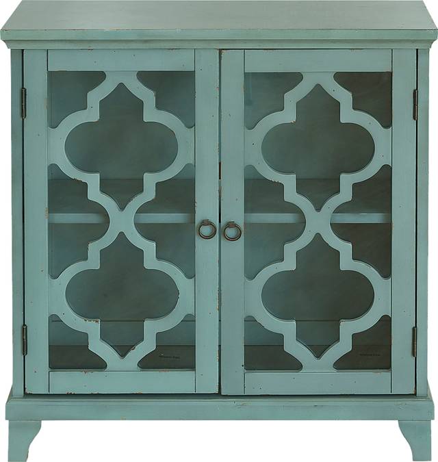 Khybar Blue Accent Cabinet - Thumbnail - Image 3