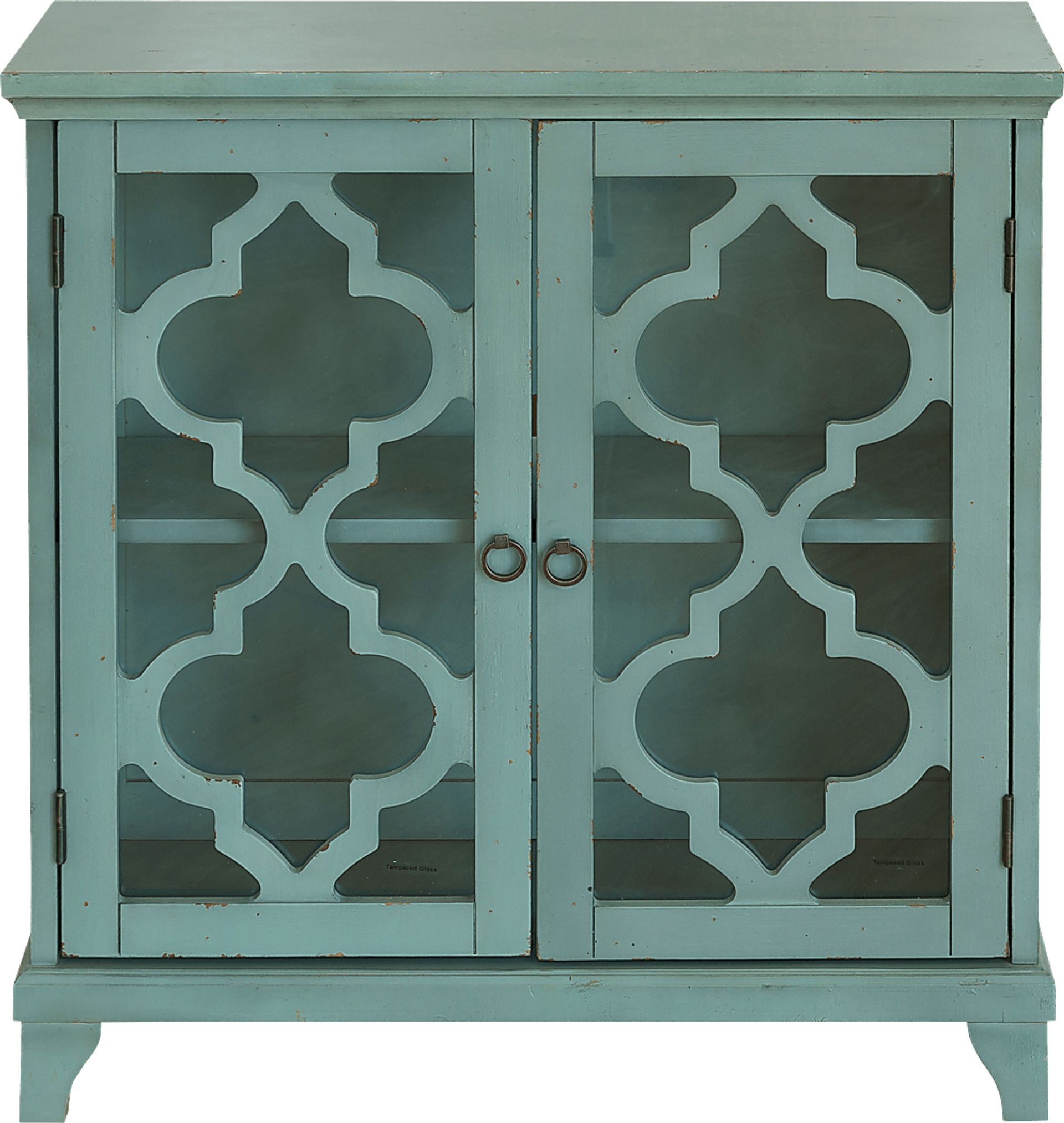 Khybar Blue Accent Cabinet - Image 3
