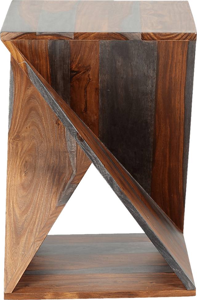 Khyber Brown Accent Table - Thumbnail - Image 2