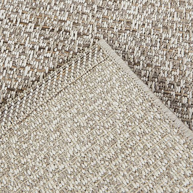 Kiawah Natural 5'3 x 7' Indoor/Outdoor Rug - Thumbnail - Image 2