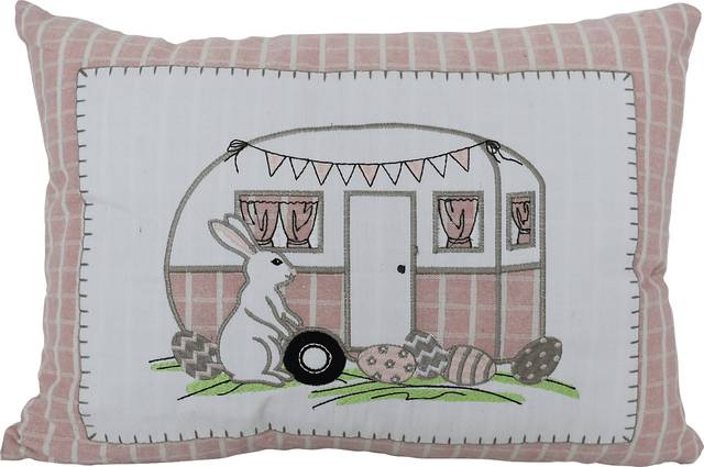Kickerillo Pink Throw Pillow - Thumbnail - Image 1