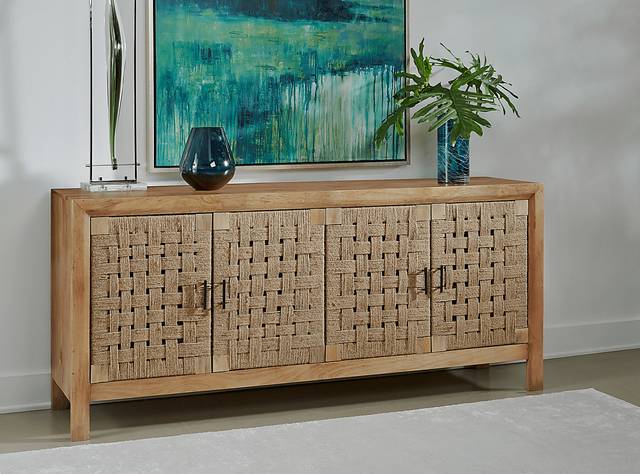 Kidare Brown Accent Cabinet - Thumbnail - Image 2