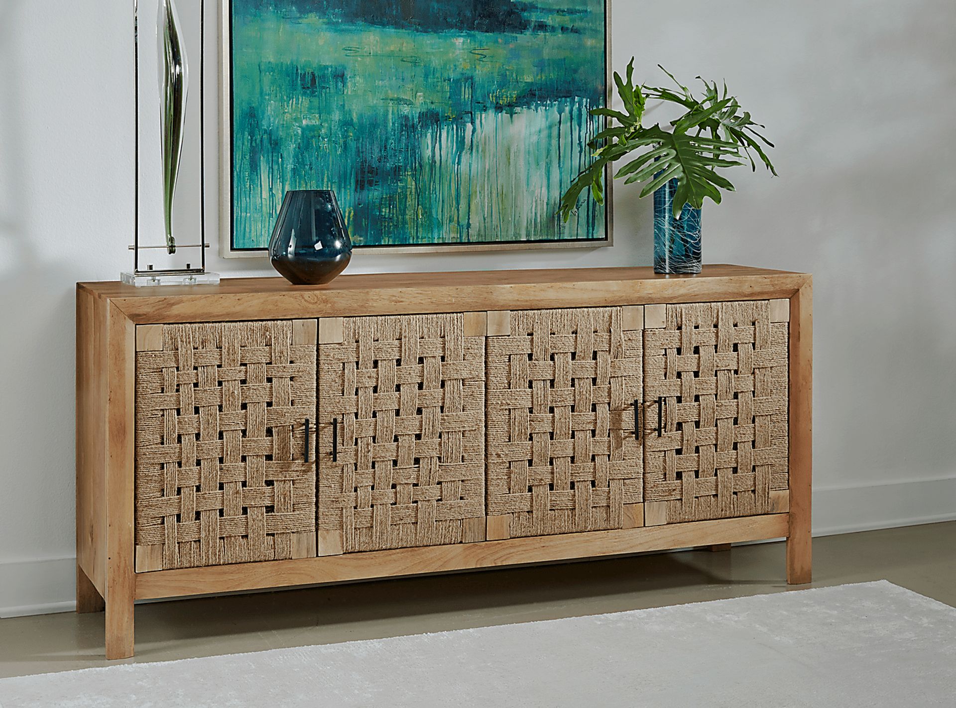 Kidare Brown Accent Cabinet - Image 2